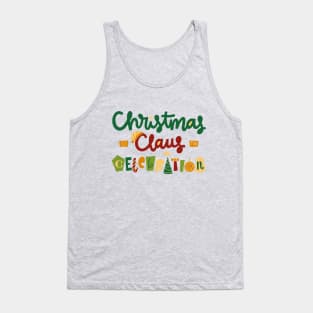 Christmas Claus Tank Top